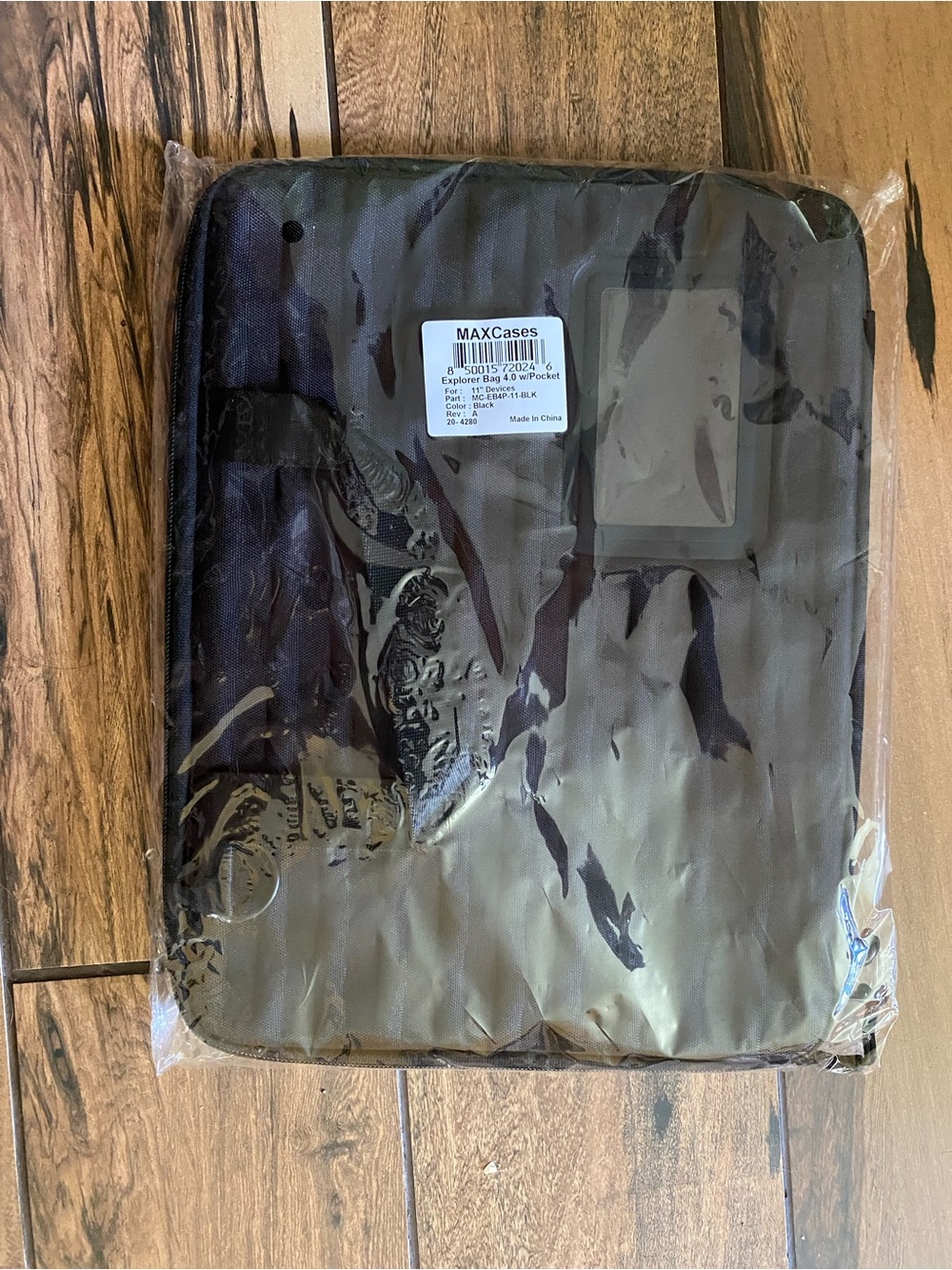 Black Laptop Sleeve - Padded Protective Case